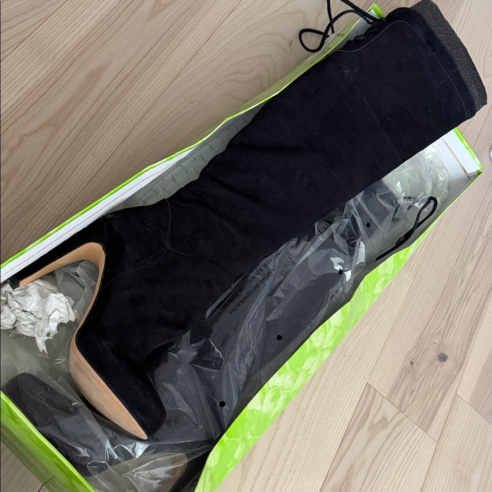 Sam Edelman Black over the Knee-High Women's Boots
